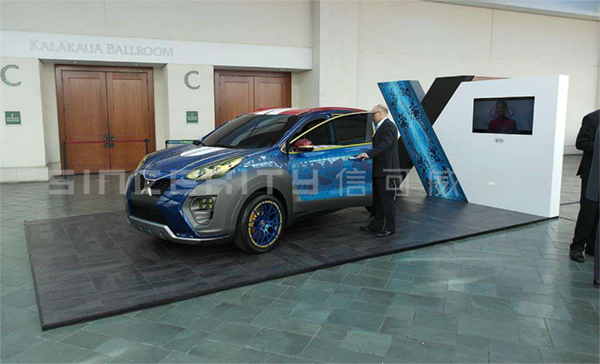 信可威國外展臺(tái)設(shè)計(jì)搭建現(xiàn)場圖