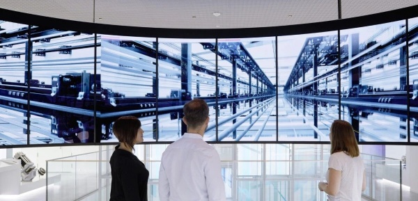 電梯企業(yè)展廳設計案例