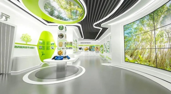 綠色環(huán)保展廳設計案例分享