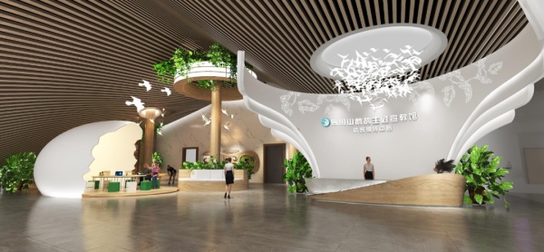 綠色環(huán)保展廳設計案例分享