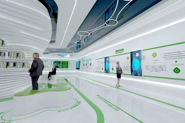 綠色環(huán)保展廳設計案例分享