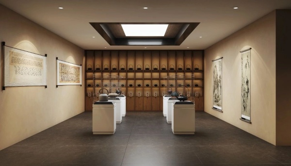 茶展廳設(shè)計(jì)案例分享
