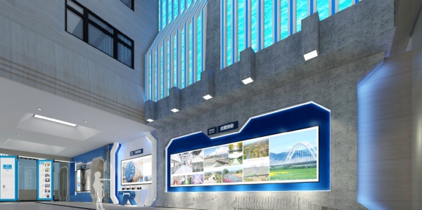 水利沉浸式企業展廳設計