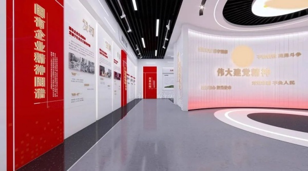展廳設(shè)計紅色教育空間這樣打造