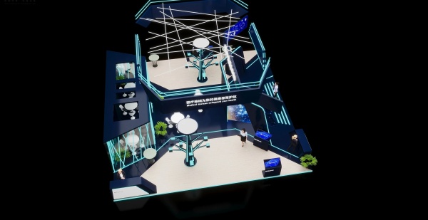 醫(yī)療機械展臺設計