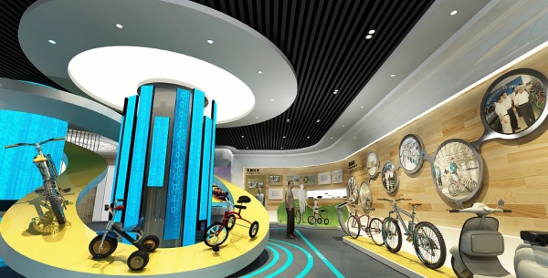 自行車展廳設計
