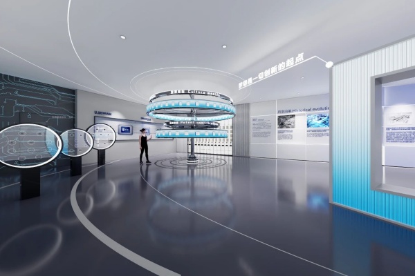 科技企業(yè)展廳設(shè)計公司