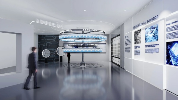 科技企業(yè)展廳設(shè)計公司