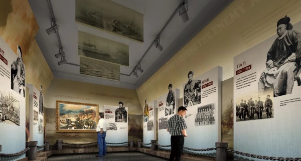 膠東百年名人展陳列設(shè)計(jì)