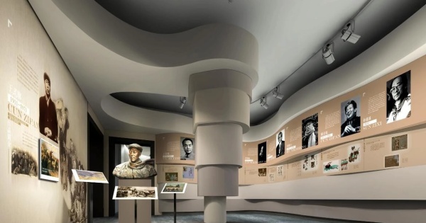 膠東百年名人展陳列設(shè)計(jì)
