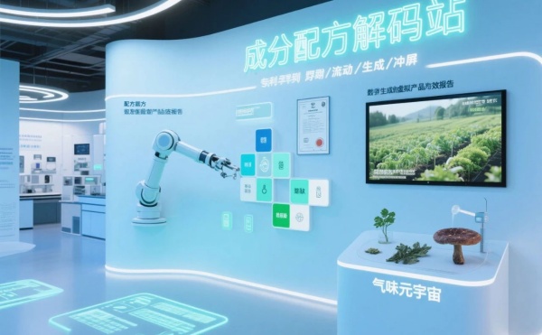 美妝行業科技展廳設計