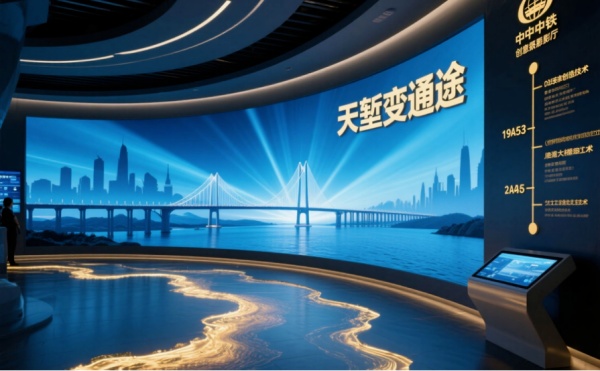 中鐵橋梁勘測展廳設(shè)計