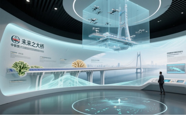 中鐵橋梁勘測展廳設(shè)計