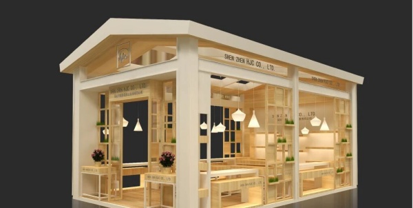 展廳設(shè)計(jì)以自然為韻，打造溫馨質(zhì)感空間