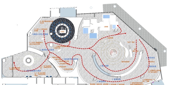 中科南京軟件技術研究院企業文化展廳設計