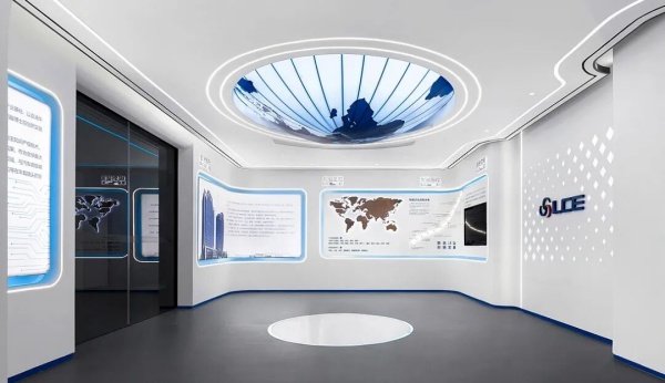科技感企業(yè)展廳設(shè)計