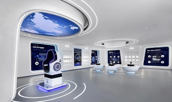 科技感企業(yè)展廳設(shè)計