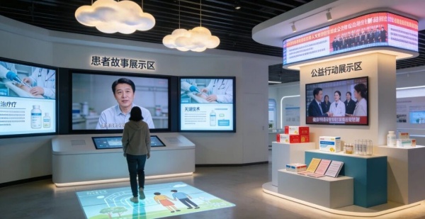 生物醫(yī)藥企業(yè)展廳設(shè)計怎么做才能凸顯專業(yè)權(quán)威？