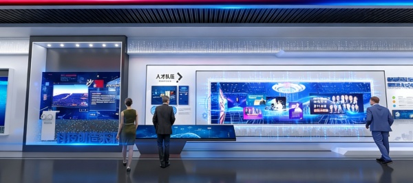 現代企業展廳的價值呈現與體驗革新