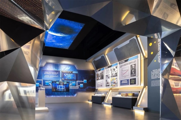 中科實驗科技化展廳設(shè)計