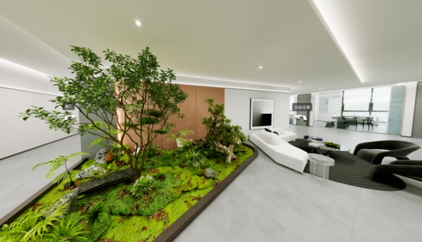 現代辦公室展廳設計