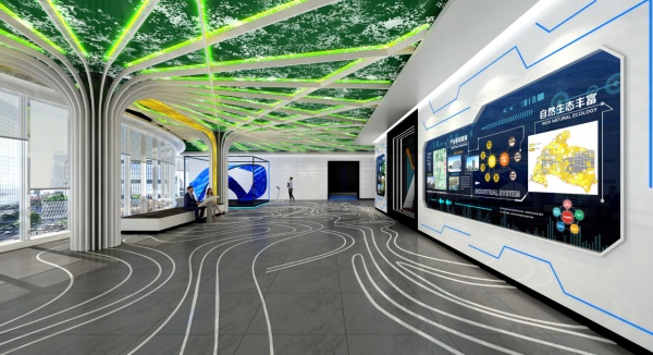 新鄉智慧經開城市客廳布展方案