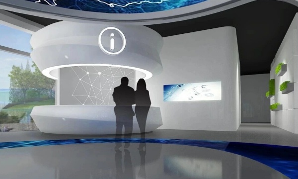 科技集團(tuán)企業(yè)展廳設(shè)計