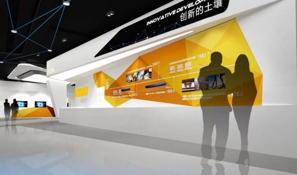 科技集團(tuán)企業(yè)展廳設(shè)計