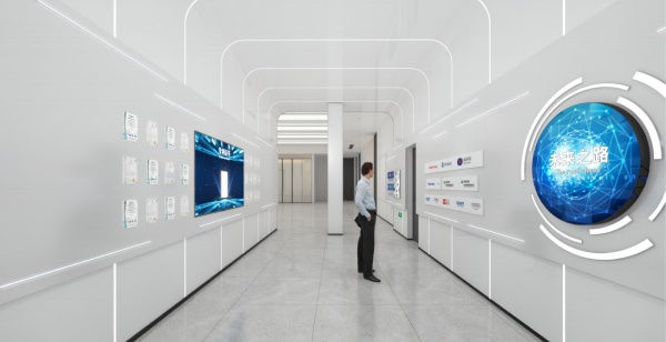 上海電力科技有限公司企業(yè)展廳設(shè)計(jì)