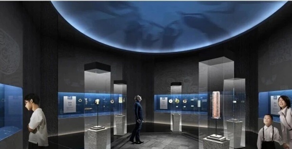 展廳展館中常用的4種藍色系