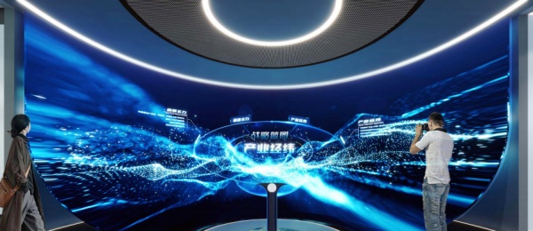 展廳展館中常用的4種藍色系