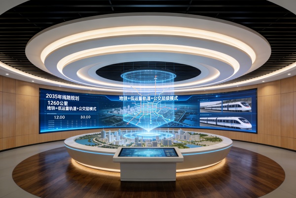 以軌為脈，向新而行鄭州地鐵全新數字展廳全景呈現