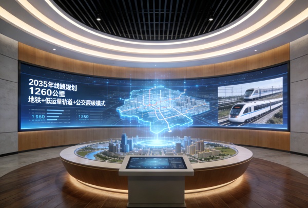 以軌為脈，向新而行鄭州地鐵全新數字展廳全景呈現