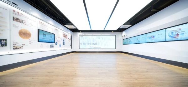 科技展廳設計簡形載意光影筑境